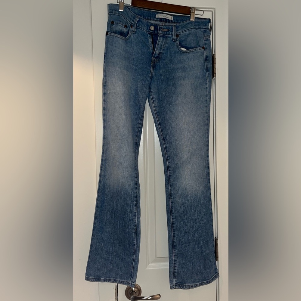 Levi's Blue Flare & Wide Leg Jeans Low Rise